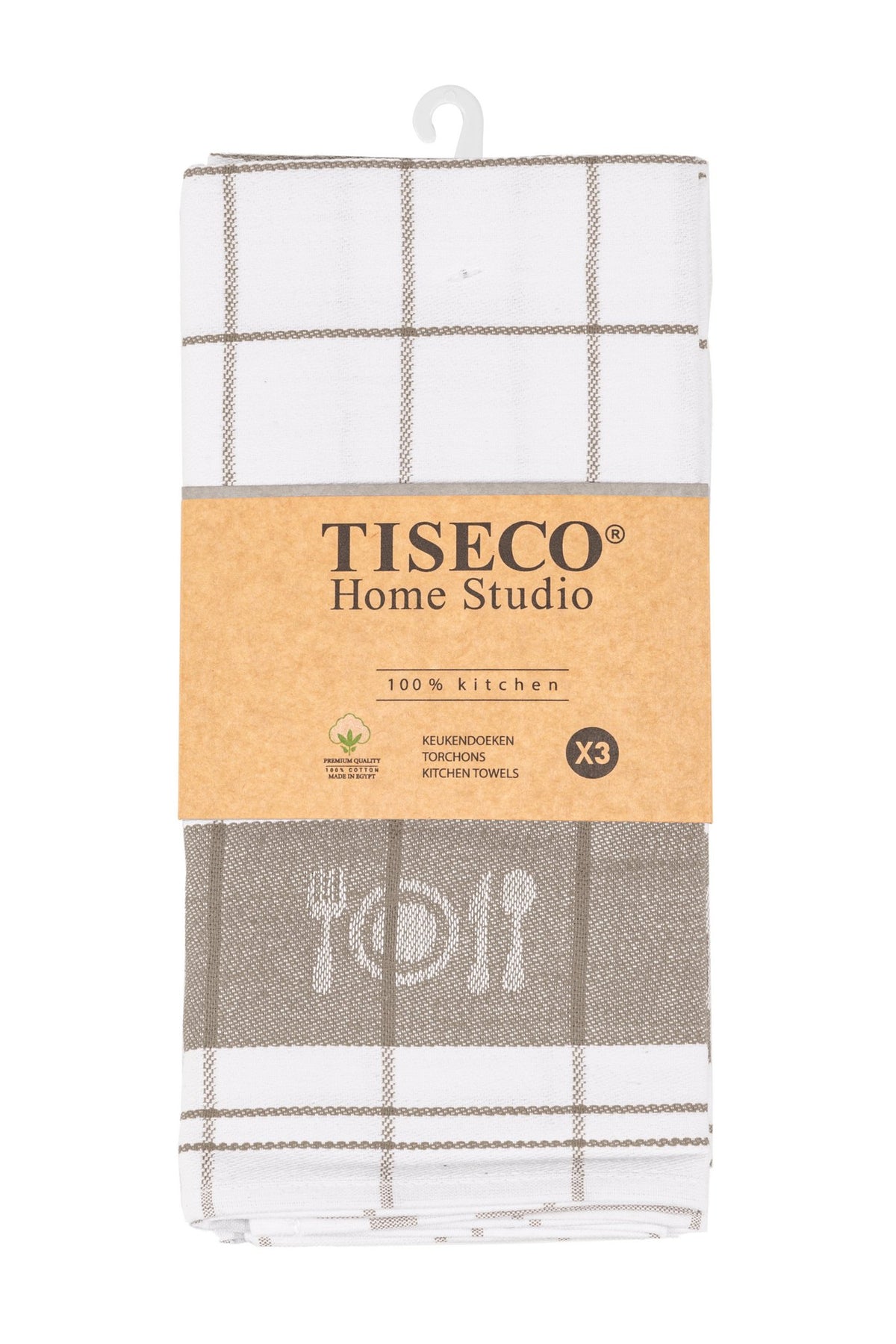 Theedoek Pharao BML - SET/3 - 50x70 cm