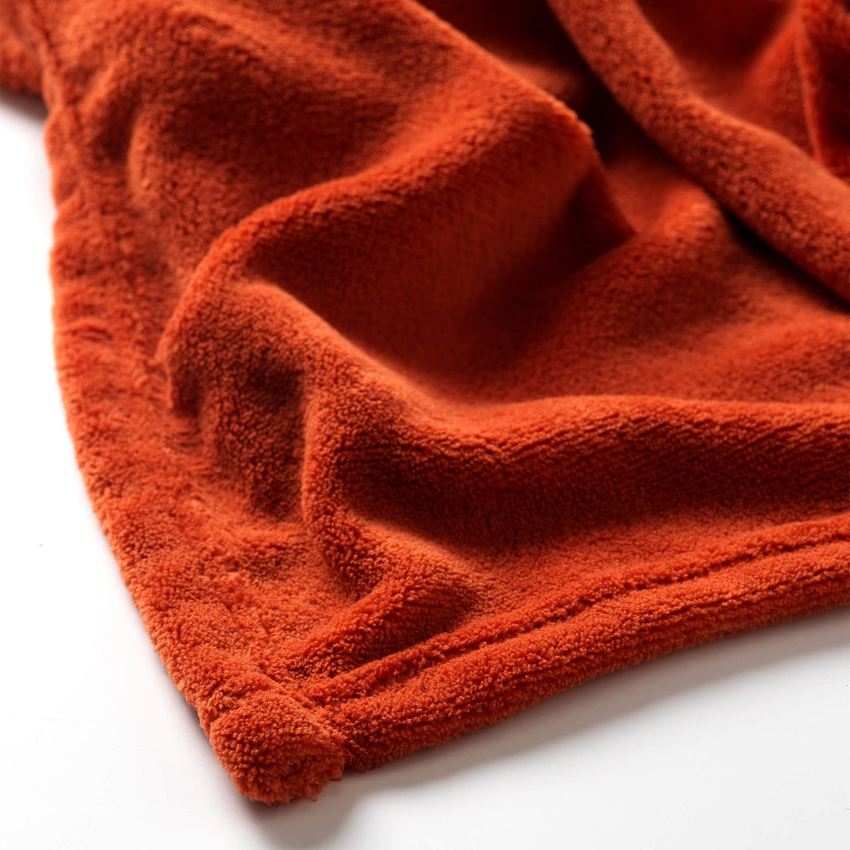Dutch Decor Owen - Plaid 130x160 cm - Potters Clay - Oranje