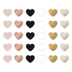 Spring/Summer '24 Hearts cadeaustickers op rol - 500 stuks