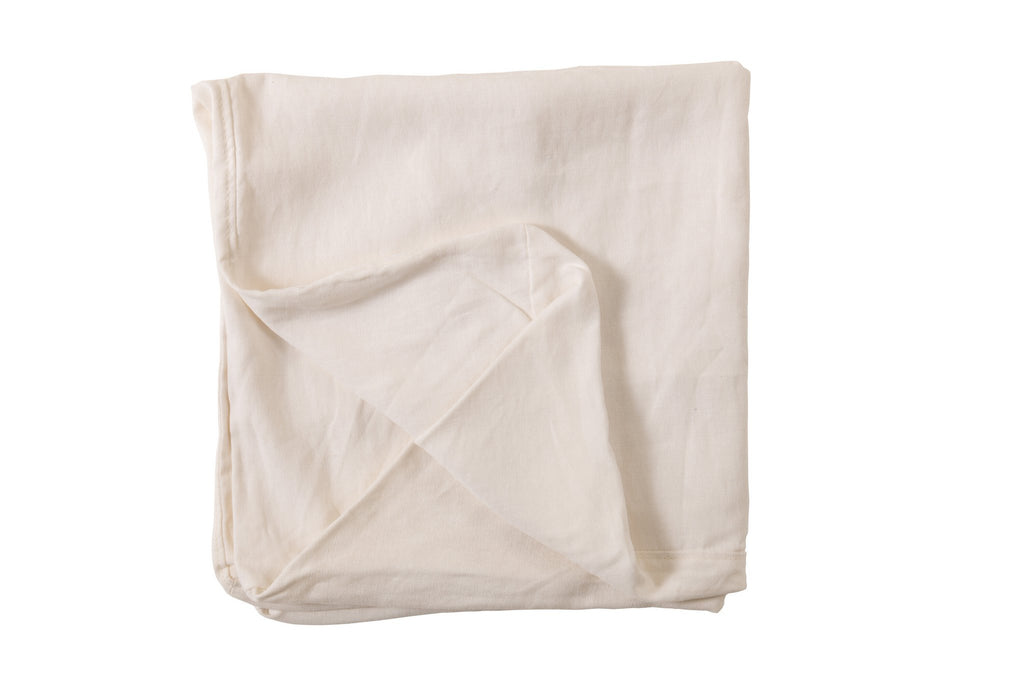 J-Line Hoes Voor Zetel+9 Kussens Diep Monaco Linnen Xxl Marshmallow Wit