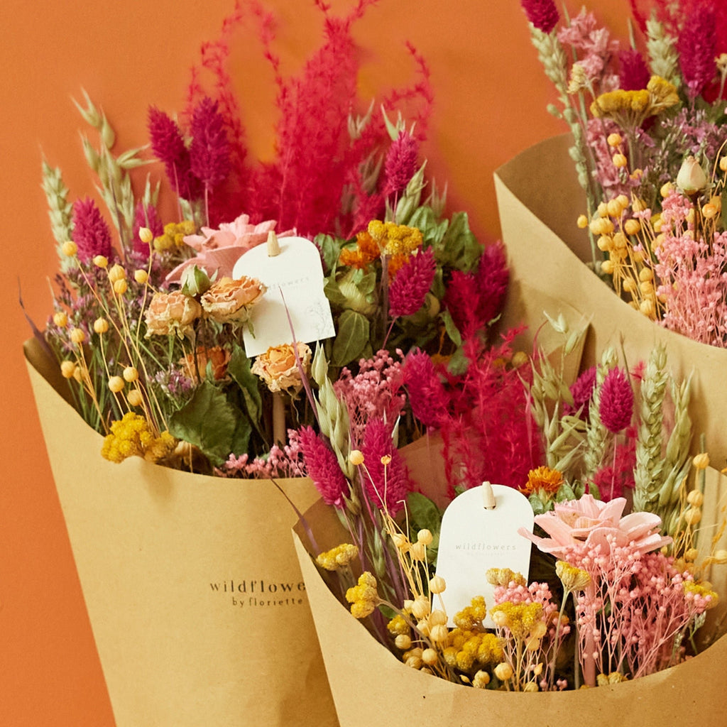 Gedroogde bloemen veldboeket - Summer Crush