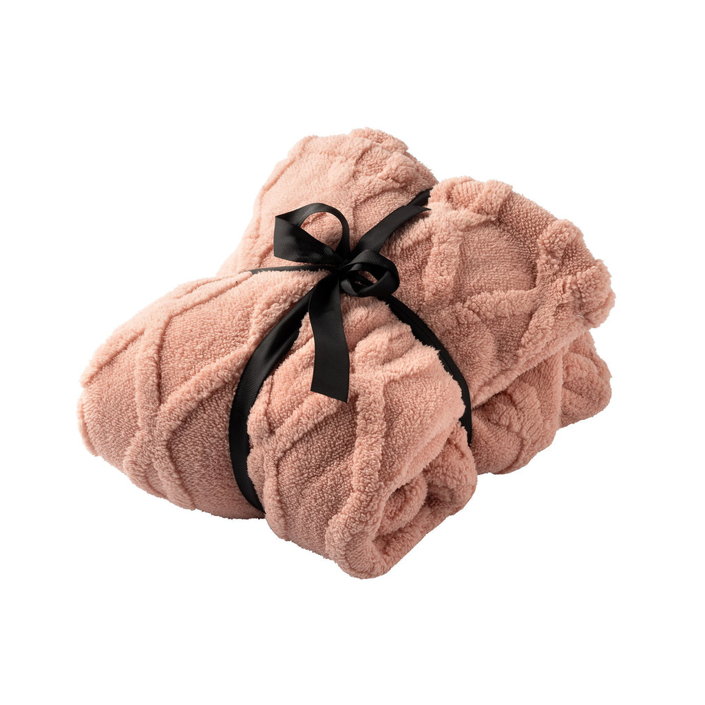 Textino Rosetta - Hoodie 70x110 cm - Hoodiedeken - Volwassenen - Rose Tan - Roze