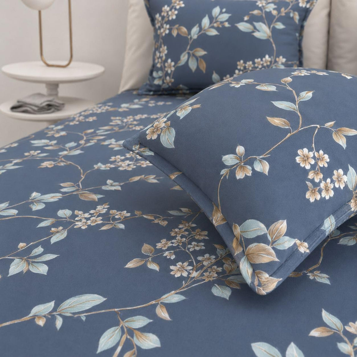 Laken | Polykatoen 310TC elastisch getailleerd | 108x108 inch, 3 st