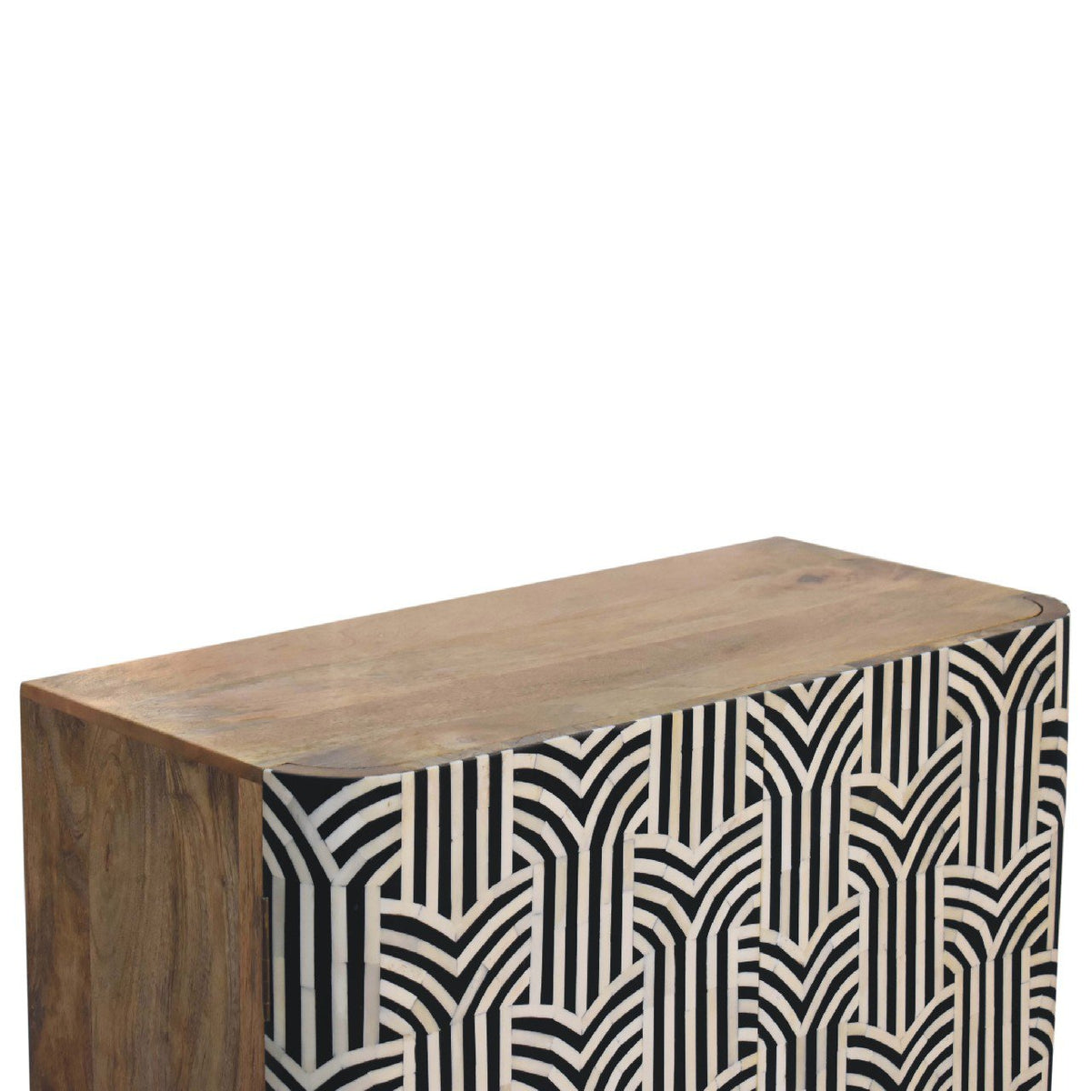 Massief houten Edessa buffet met beeninleg