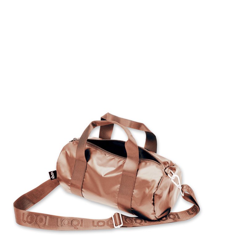 Loqi Weekender Medium - Rose Gold Metallic
