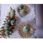Kerstbal Ø 5 cm Groen Glas Kerstdecoratie