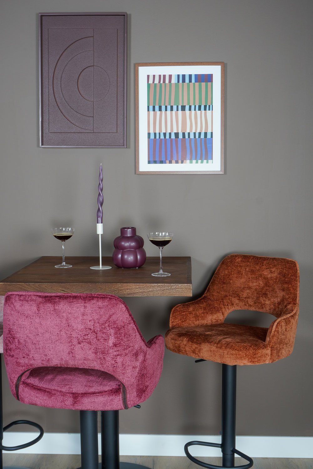 Barkruk Vivian - Perfect Harmony - Bordeaux 59