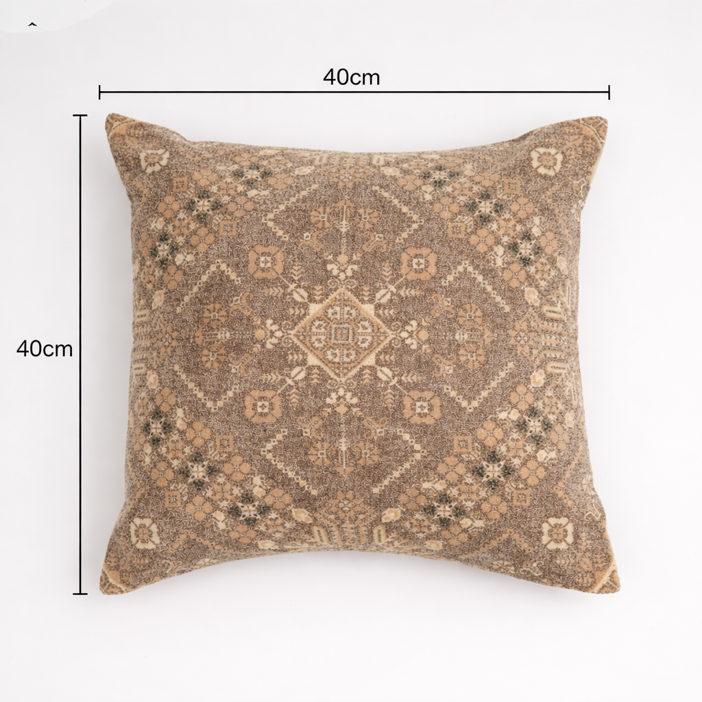 Geometrisch bedrukt polyester kussen 45x45 cm