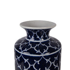 Vaas Ø 19x31 cm Blauw Keramiek