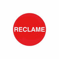 Etiketten Reclame – 25mm – rood – 500 stuks