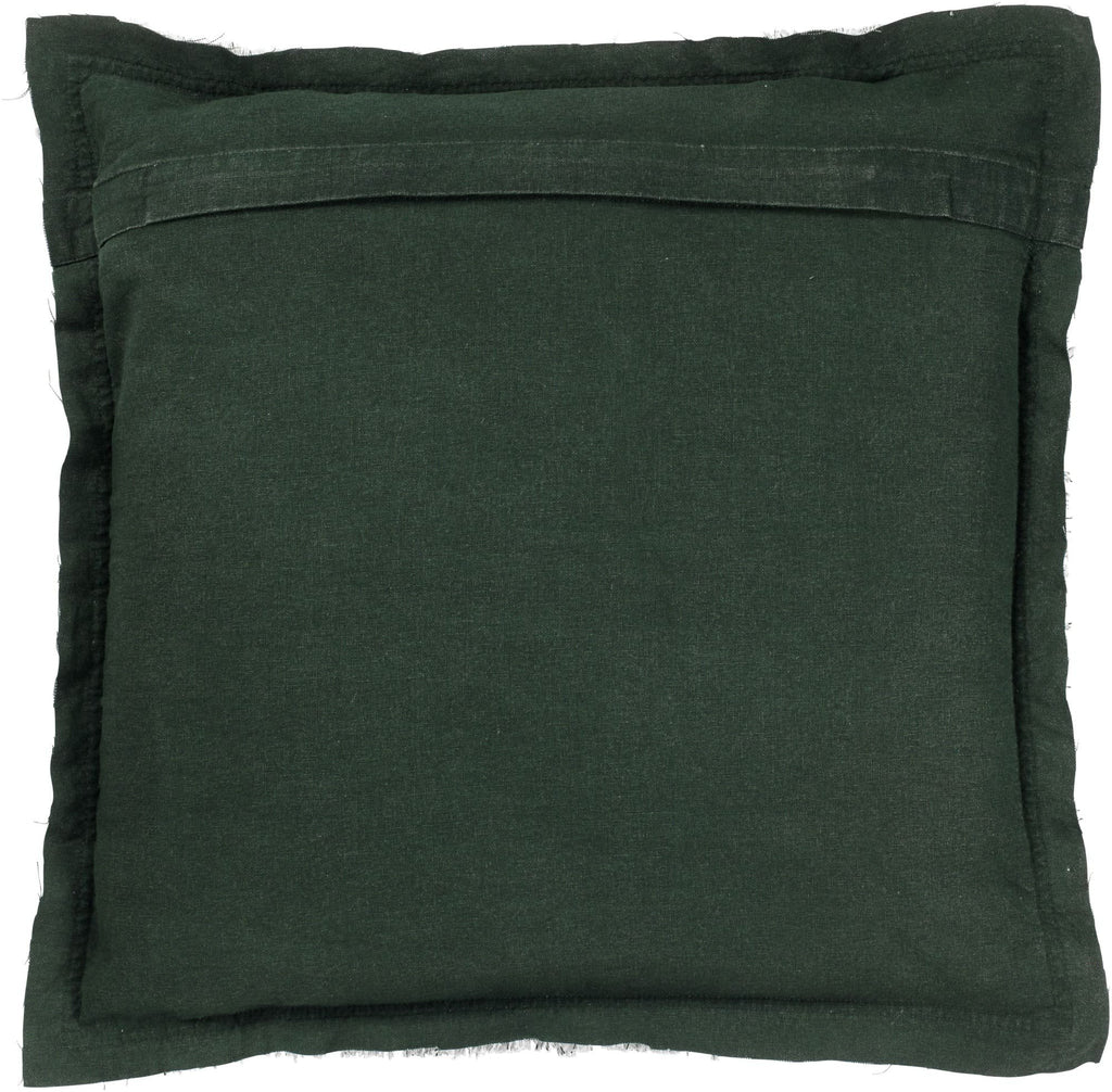 Dutch Decor Burto - Kussen gewassen katoen 60x60 cm Mountain View - groen