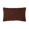 Smock Velvet kussen bruin 30x50cm