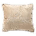 Textino Arbre - Kussen 45x45 cm - Kerstmis - Gebleekt zand - Beige