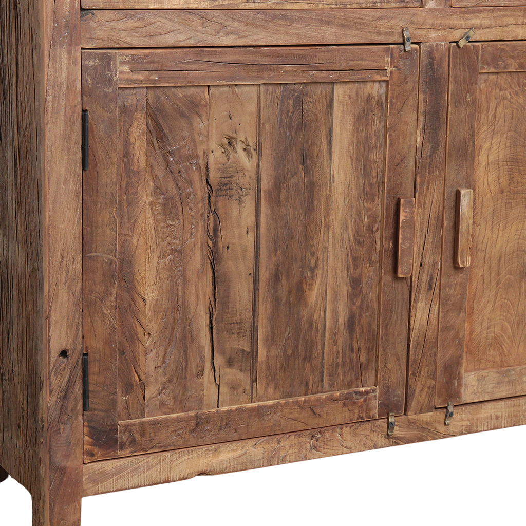 Boerenhouten dressoir - 120x38x90 cm