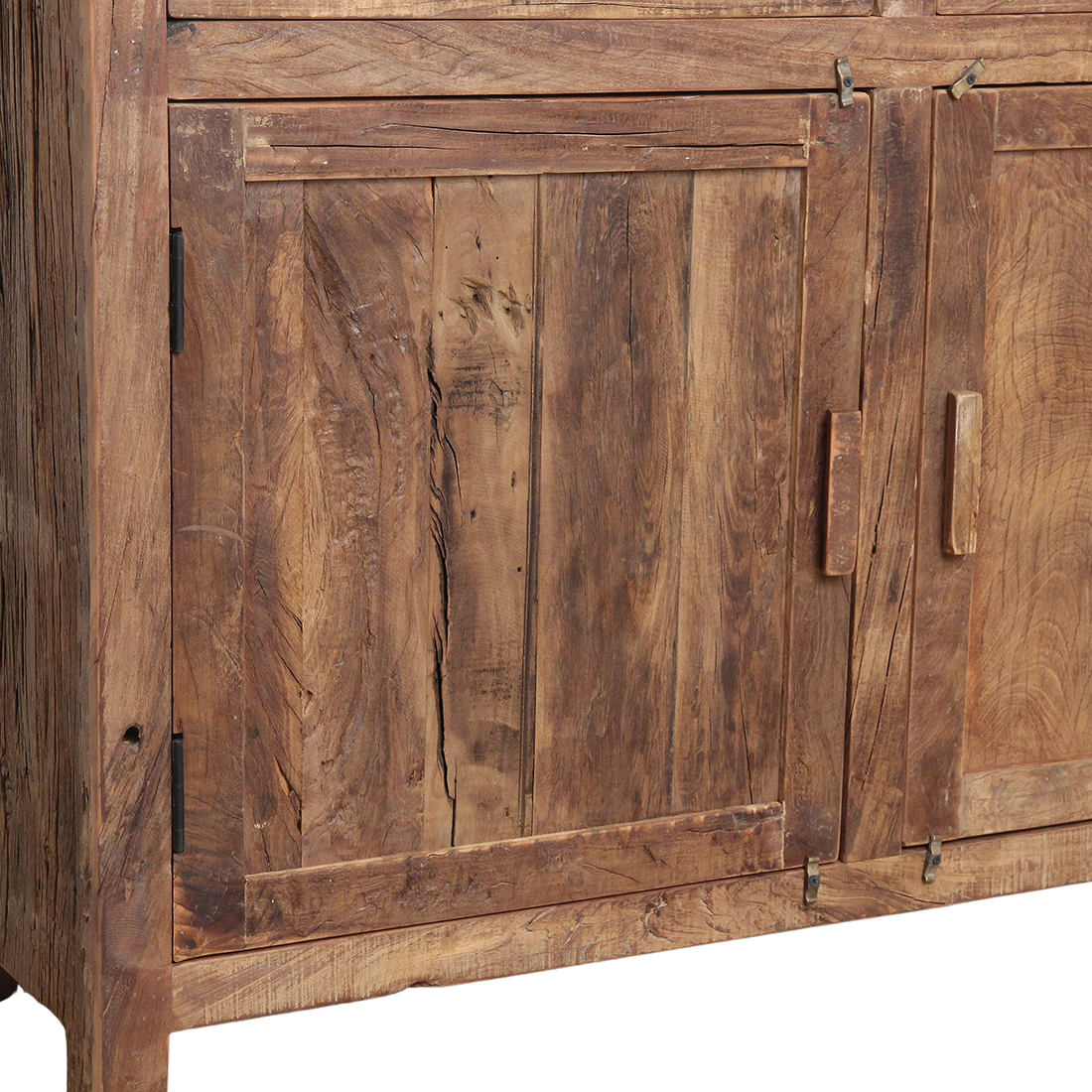 Boerenhouten dressoir - 120x38x90 cm
