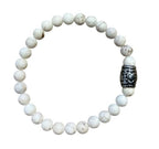 Dames armband Howliet 6 mm met basic kraal