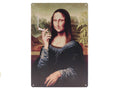Mona Lisa Retro Wandbord 30x20