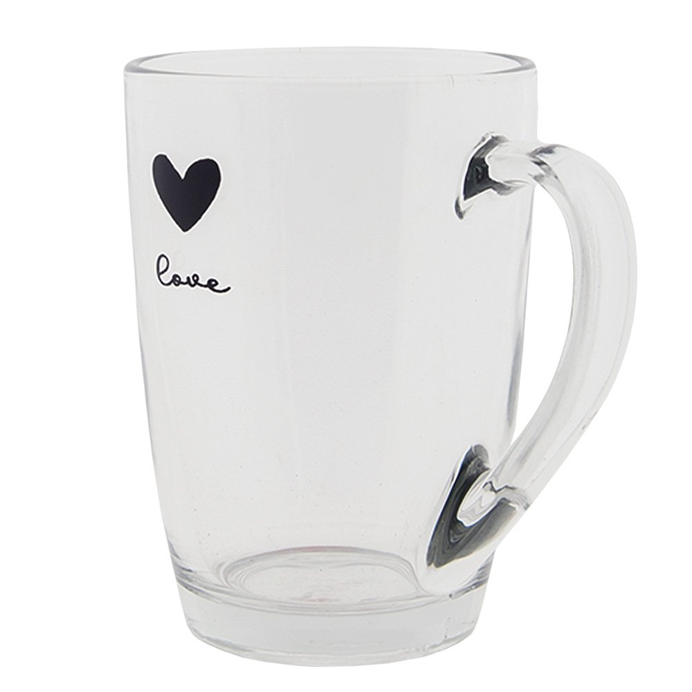 Theeglas 300 ml Glas Hart Theemok