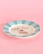 Serveerbord | Keramiek Handgeschilderde Sugar Rush | Set van 4, 16,5x2cm