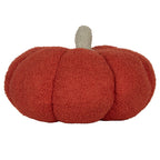 Decoratie Pompoen Ø 30x18 cm Rood Polyester