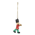 Kersthanger Soldaat 8 cm Rood Polyresin Kerstboomversiering