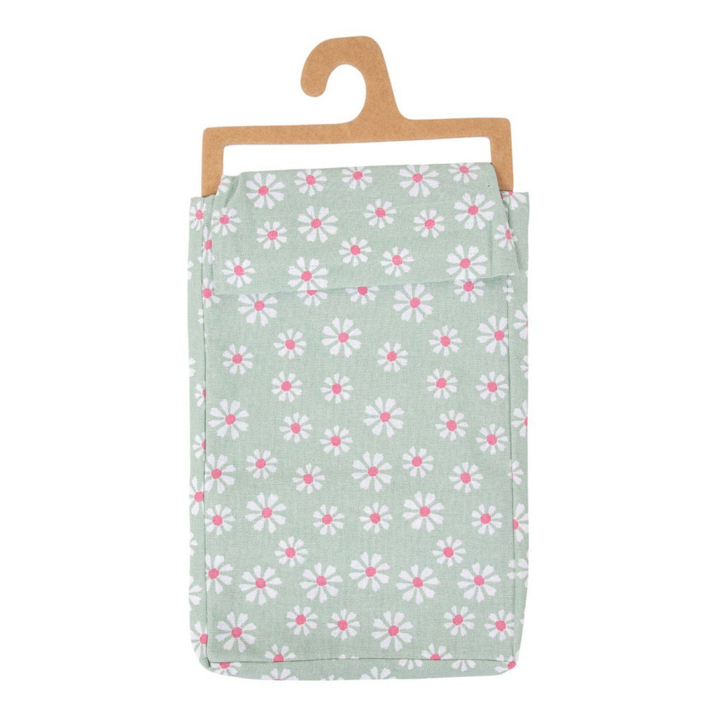 Daisy Flowers Tafelloper groen 50x140cm