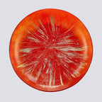 Tijdloze Bowl Pop Groot 30x4 Rood Riet