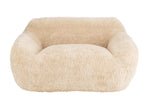 J-Line Bankschaap Polyester Creme Large