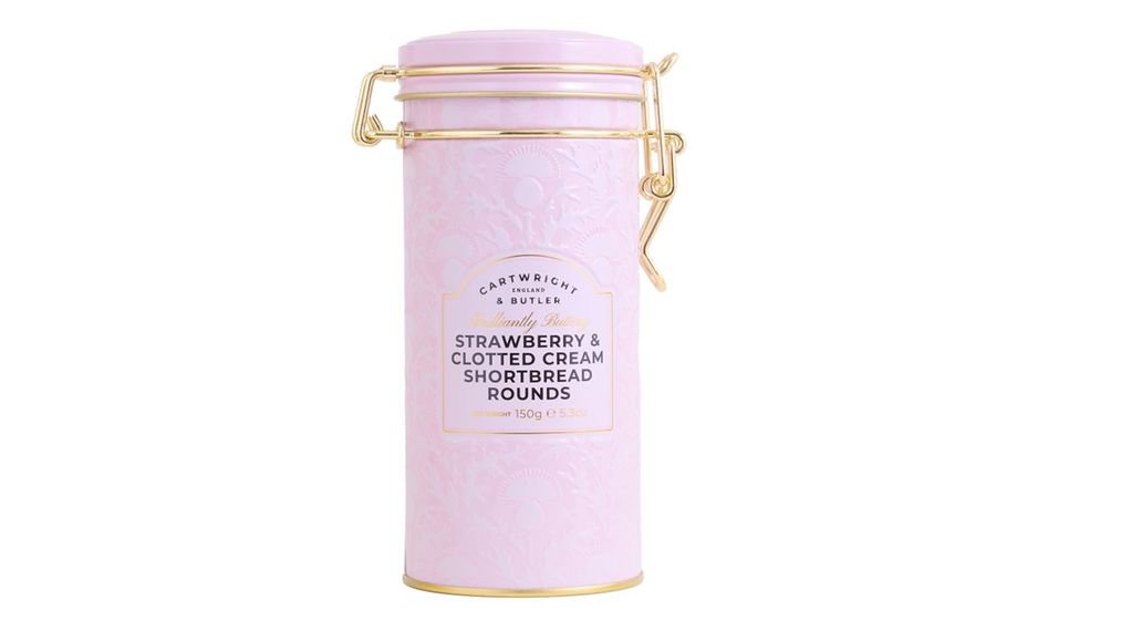 Cartwright & Butler: Strawberry & Clotted cream shortbread
