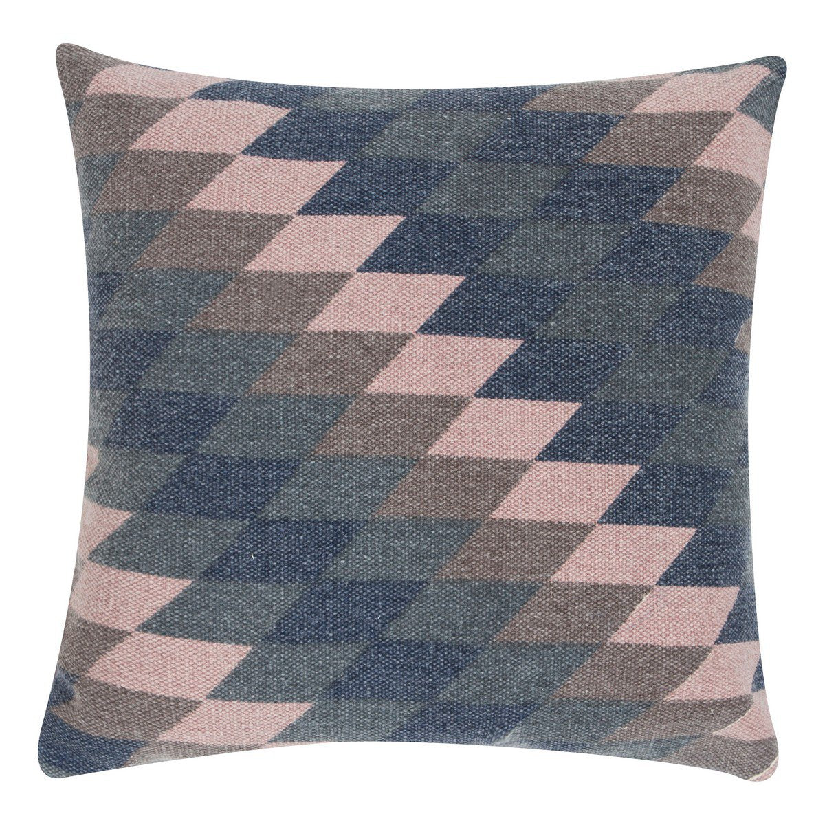 Diamond Kelim kussen blauw 50x50cm