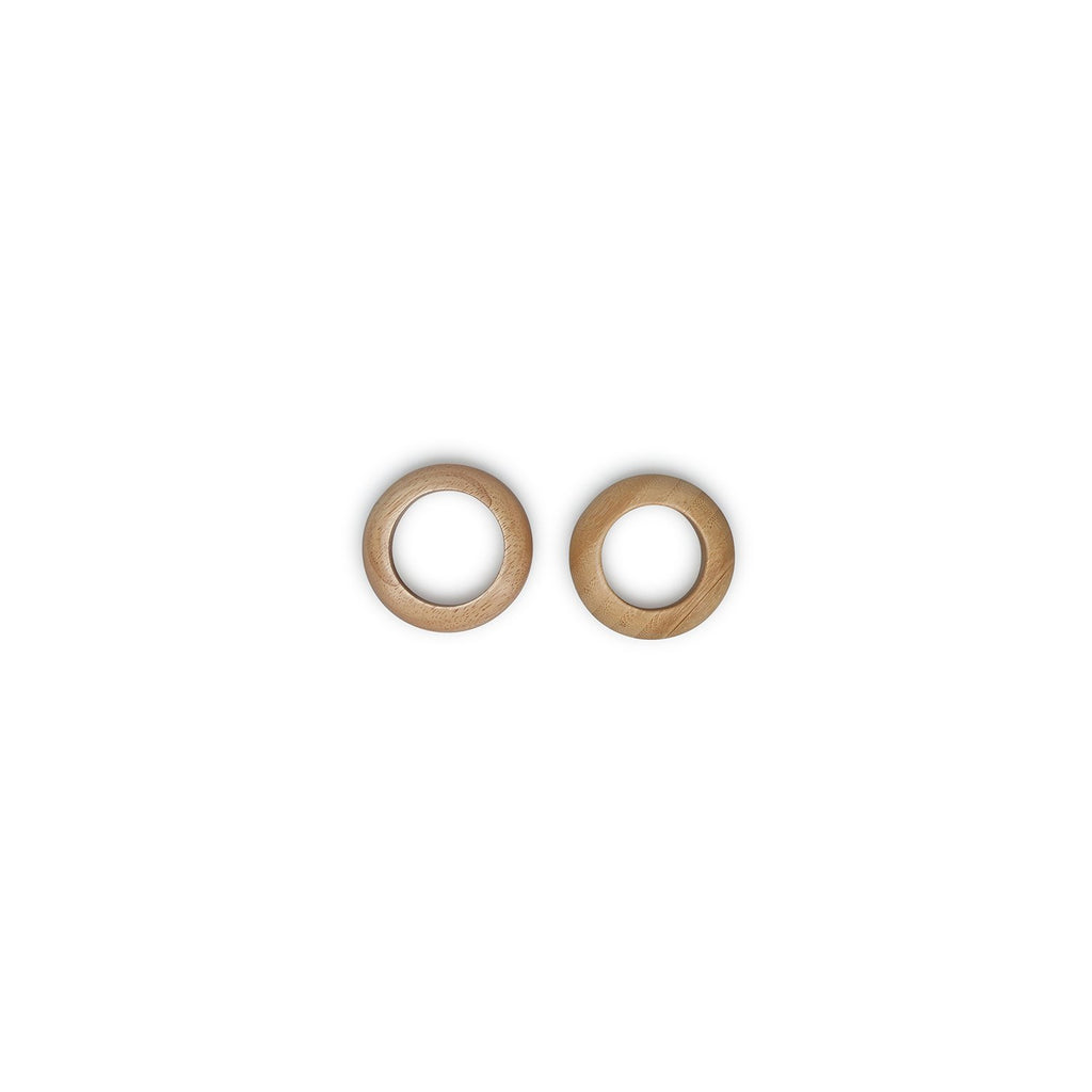 Servetring 6,5cm hout Essenza - Set van 4