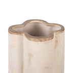 Vaas Ø 16x36 cm Beige Keramiek
