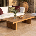 Teakhouten salontafel