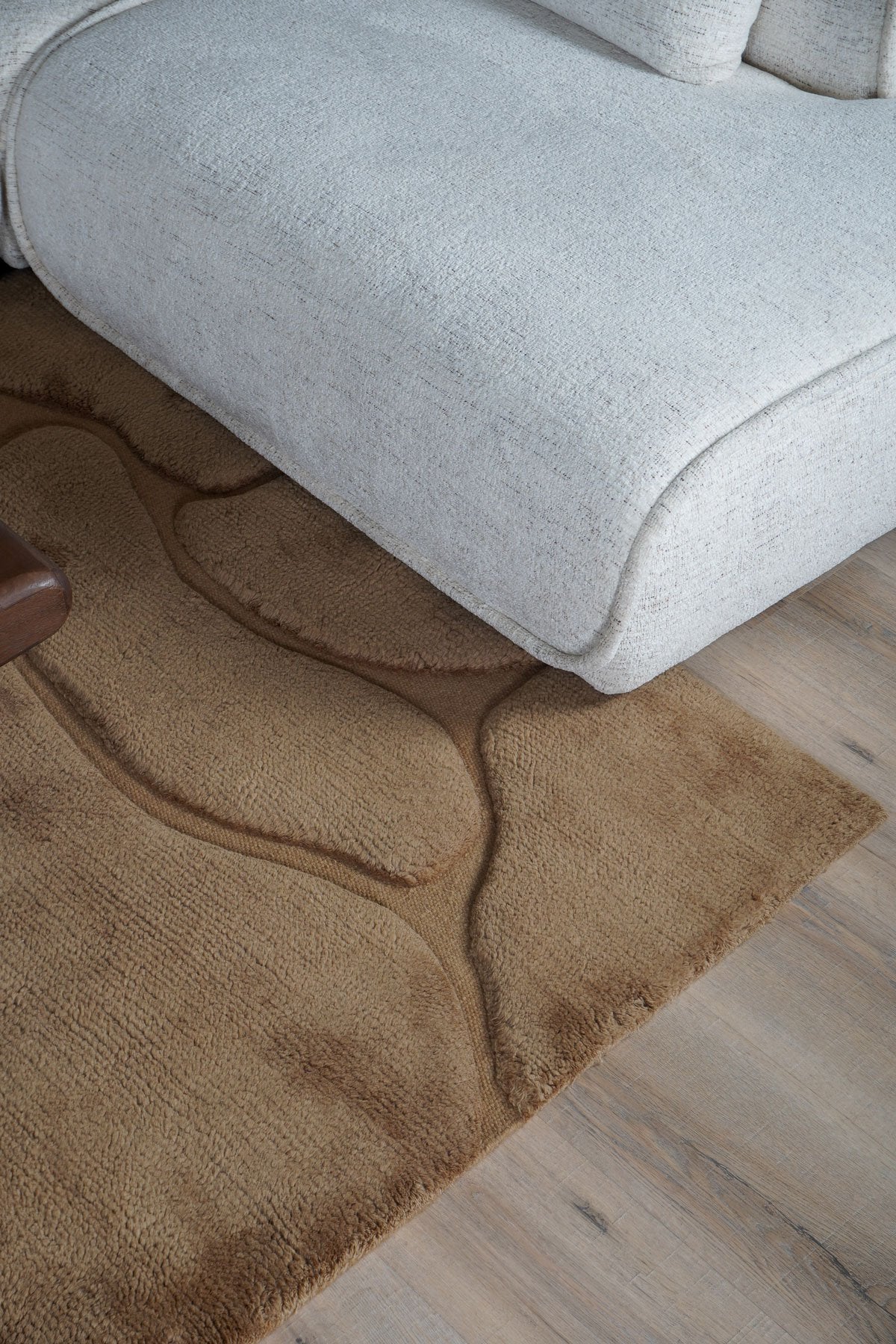 Superior Berber Vloerkleed Burnt Caramel - 200 x 280 cm