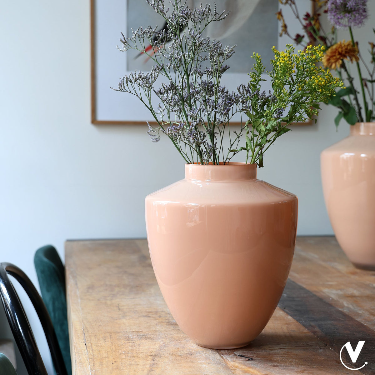 Vaas - Tugela pastel peach