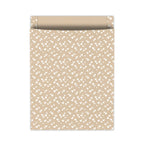 Solo Hearts '24 - Tijdschriftenzakken 25x34+4cm 100st - kraft/wit