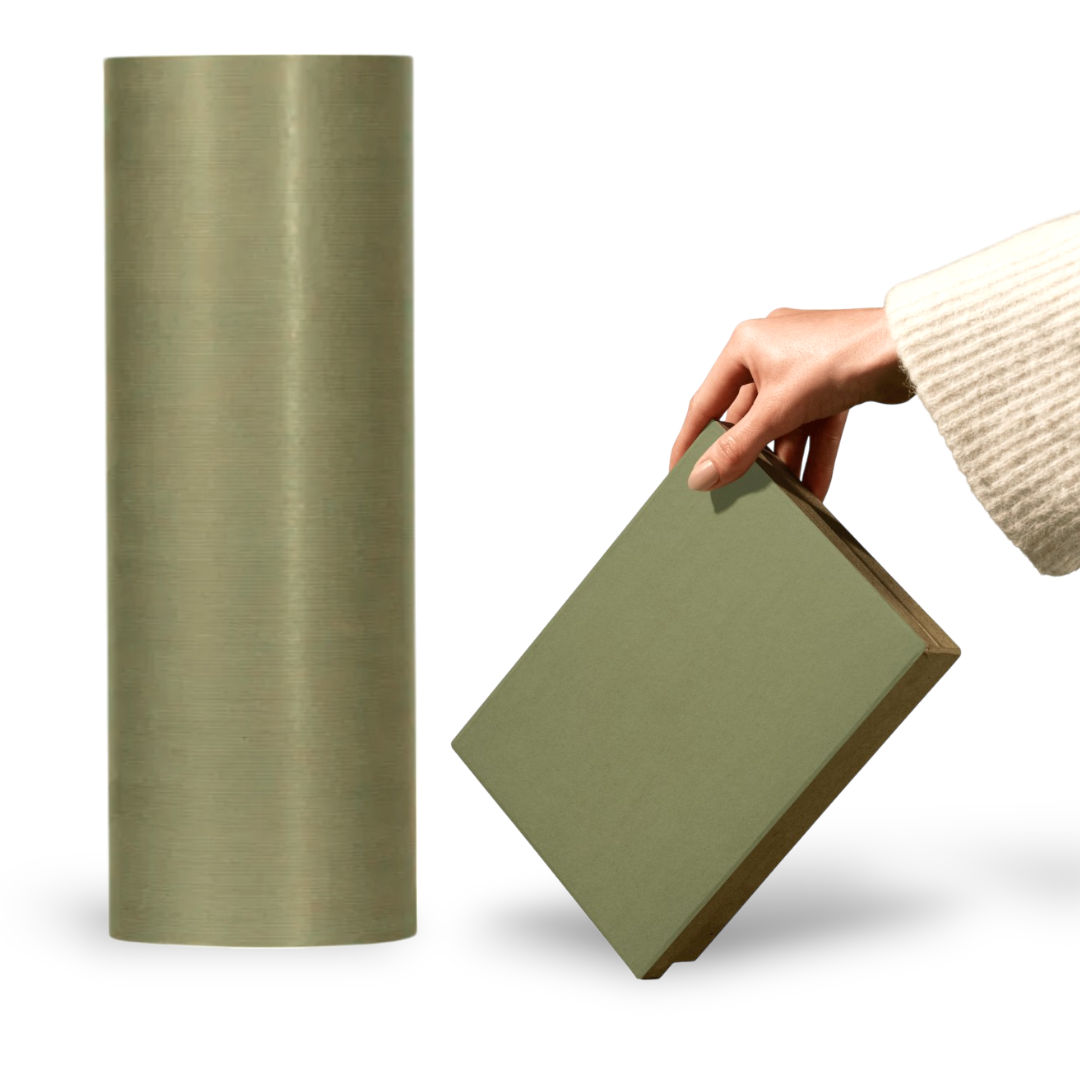 Cadeaupapier – Inpakpapier – Olijf – 50cm x 150m