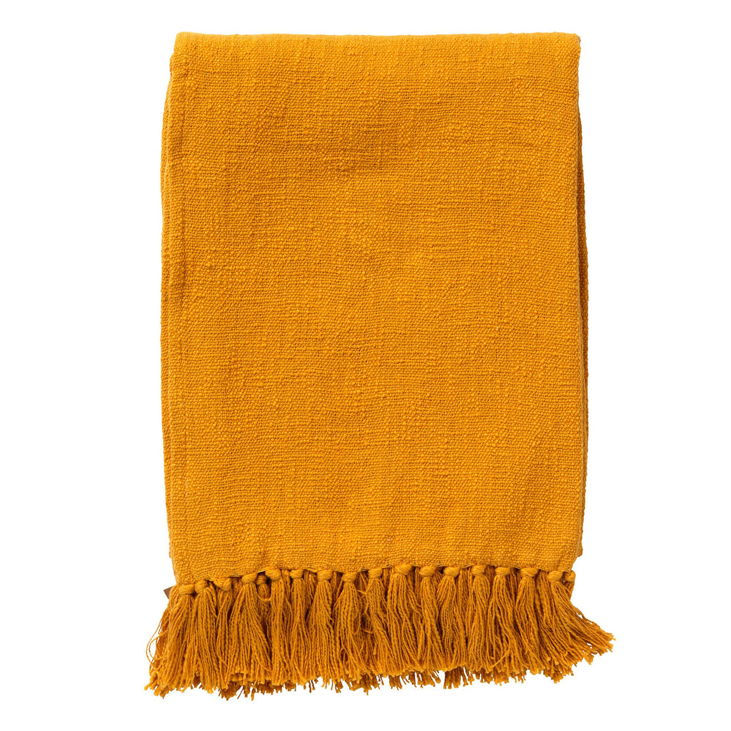 Dutch Decor Juni - Plaid katoen 140x180 cm - Golden Glow - geel