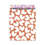 XL Solo Hearts '26 - Tijdschriftenzakken – 25×34+4cm 100st