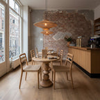Teakhouten bistro tafel - Tuintafel - Ø 69 cm