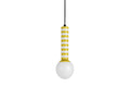 Retro gestreepte hanglamp
