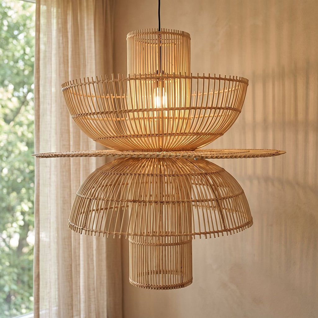 Saturn rotan hanglamp