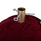 Kerstboom Standaard Kerstbal 42x40x43 cm Rood Keramisch materiaal