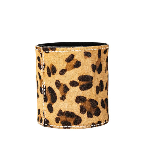 *pennenbak koehuid luipaard 10cm*