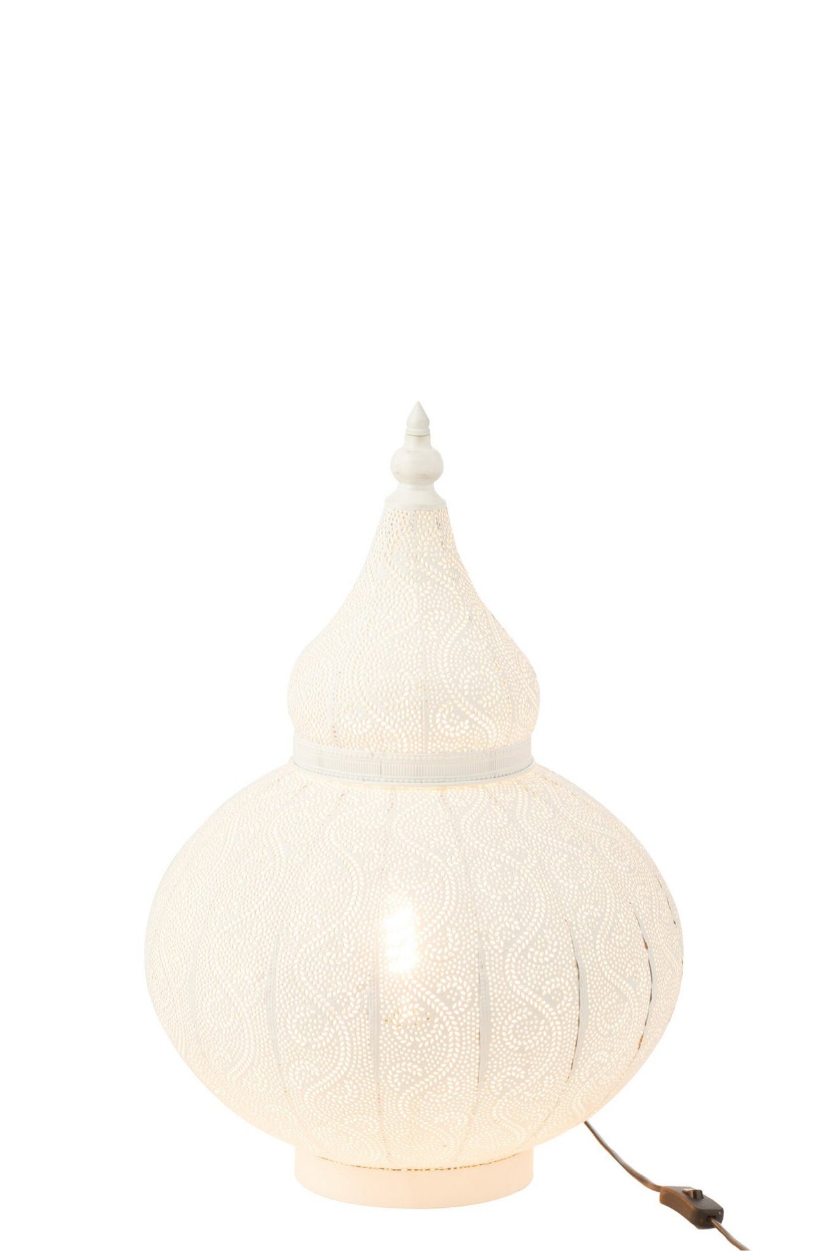 J-Line lamp Aladin - metaal - wit - small