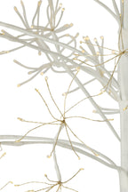 J-Line decoratie Boom 2700 Led - metaal - wit - M