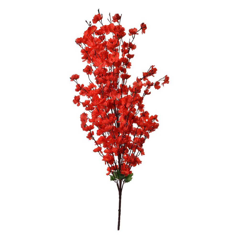 Kunstbloem 100 cm Rood Kunststof