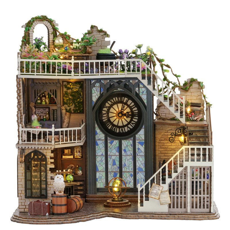 Cutebee, 3D DIY Huisje, Magic House, LV-03B, 22,8x16,2x22,5cm