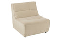 J-Line sofa grid - populierenhout/schuim - beige