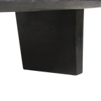 Bullnose salontafel zwart